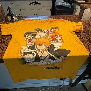 yellow anime shirt